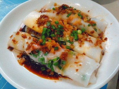 榨菜豬肉腸粉