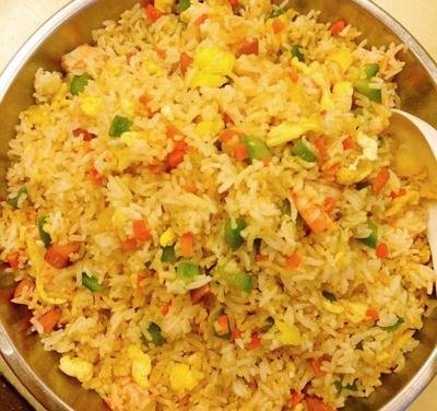 鮮蝦波蘿炒飯