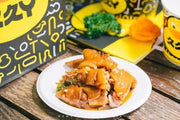 招牌滷豬蹄飯+滷蛋+酸豆角+飲料